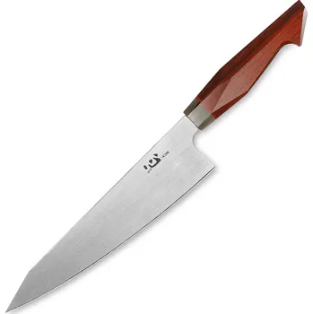 Kuchyňský nůž XIN CUTLERY XC118 bílý buvolí roh a růžové dřevo G10 Japonský nůž 23cm