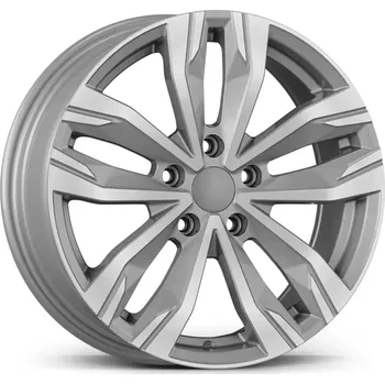 Alu kolo Alu kola AGT 17276, 17x7 5x114.3 ET42, stříbrná + leštění