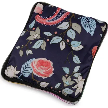 Sportovní taška Skládací nákupní taška se zipem pevná 38x44 cm, barva 64 modrá námořnická růže