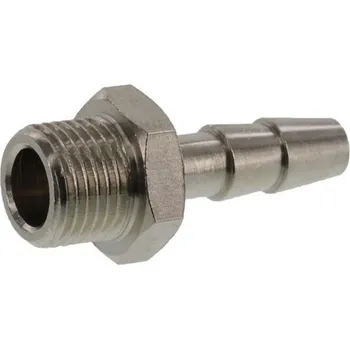 Příslušenství pro přípravu kávy Koncovka hadice ø 1/8"M ø 6 NIKL