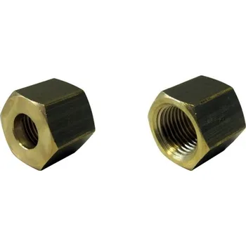 Příslušenství pro přípravu kávy Mosazná matice 1/8″ otvor 6,5MM plochá