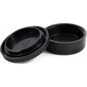 VÍČKO Krytka 2v1 na tělo fotoaparátu + objektiv pro PENTAX K K-3 K20D K200D