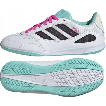 Dětská móda Sálové boty adidas Super Sala III Jr IN JR5400 bílé, velikost 35