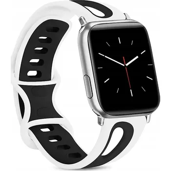 Řemínek na hodinky Řemínek pro Apple Watch 42/44 mm, velikost L, 14 cm, bílý