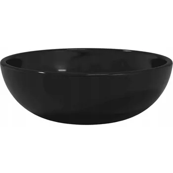 Umyvadlo na desku z tvrzeného skla, černé, 35x12 cm