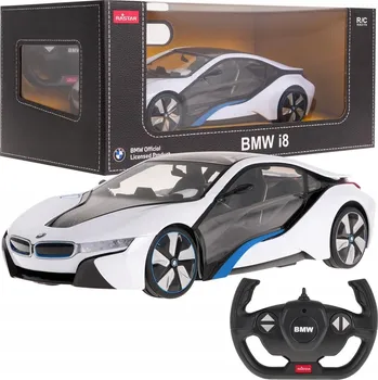 RC model auta Rastar - Auto na dálkové ovládání 1:14 - BMW i8 Concept 49600