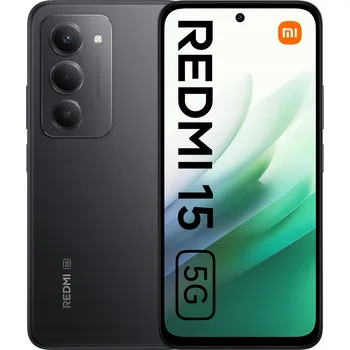 Mobilní telefon Smartphone Xiaomi Redmi 15 5G 8/256GB Dual SIM NFC Černý Midnight Black