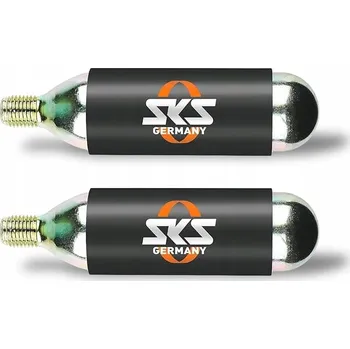 pumpička Hustilka CO2 na bombičky SKS Germany KARTUŠE CO2 stříbrná