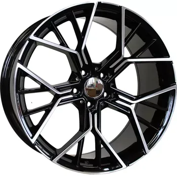 Alu kolo Alu kola Racing Line A5602, 20x9.5 5x112 ET40, černá + leštění
