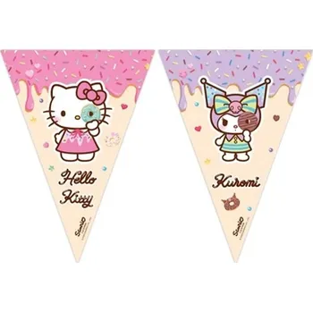 Party dekorace Procos Girlanda vlaječková Hello Kitty