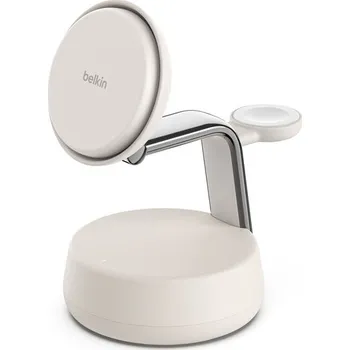 BELKIN ULTRACHARGE PRO 25W Qi2 3v1 magnetická sand WIZ040KQSD