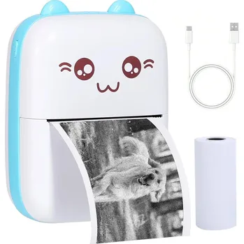 Tiskárna VERK GROUP Mini bezdrátová termální tiskárna přenosná na fotografie a poznámky