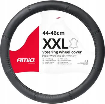 autokoberec KOŽENÝ POTAH / KRYT NA VOLANT 44-46 CM