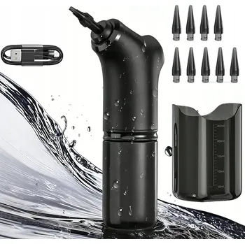 Čistič uší Bezdrátový irigátor pro čištění uší, zařízení na vyplachování ušního mazu