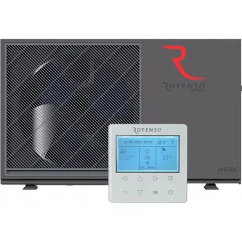 Tepelné čerpadlo Tepelné čerpadlo vzduch/voda pro vytápění Rotenso AIRMI AIMB100X1 10 kW 1fázové GRAFIT
