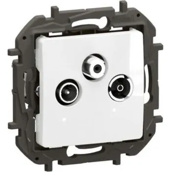 Elektrická zásuvka Anténní zásuvka nástěnná Legrand bílá