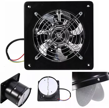Domácí ventilátor VÝKONNÝ ODSÁVACÍ VENTILÁTOR 150mm 2600 ot/min DO KUCHYNĚ KOUPELNY SKLEPA