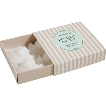 Vůně do bytu Mathilde M. - POUDRE DE RIZ, vonný vosk 4ks (andělé) m850008