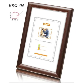 Rám na obraz Rámeček dřevěný Icar EKO 4N 18x24 tmavě hnědý r040073