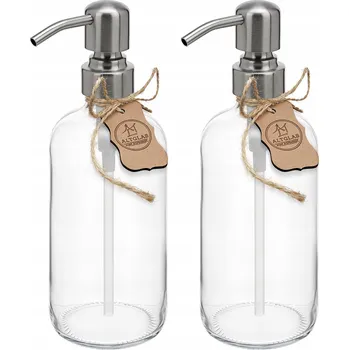 Dávkovač mýdla Ruční dávkovač mýdla stojací Altglas 500 ml bezbarvý