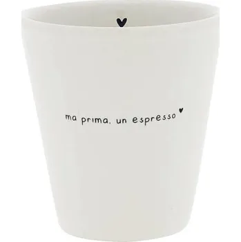 Bastion Collections Kelímek ESPRESSO ma prima... in black, 50ml b300056