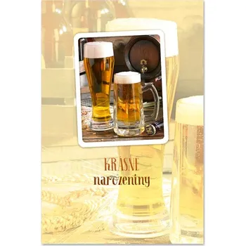 Ditipo Blahopřání K - Krásné narozeniny - PIVO 6890612