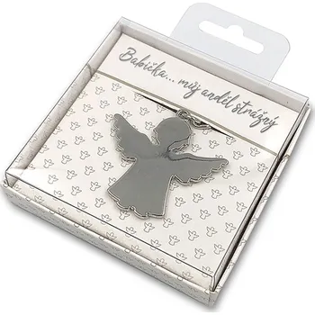 Nekupto Dárková klíčenka Anděl BABIČKA, MŮJ ANDĚL STRÁŽNÝ 6970006