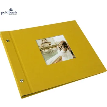 Fotoalbum Šroubkové album 30x25cm Goldbuch 26720 (26889) BELLA VISTA hořčicová a330548