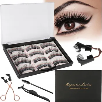 Umělé řasy MAGNETICKÉ ŘASY OPAKOVANĚ POUŽITELNÉ 3 PÁRY S APLIKÁTOREM