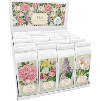 Čaj Sköna Ting Peonies & Roses, sypaný černý čaj 100g MIX / 1ks c100050