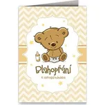 Nekupto PŘÁNÍ S EFEKTEM narozeninové KOLÉBKA c120017