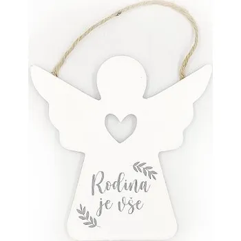 Nekupto Cedulka Anděl - RODINA JE VŠE, 20,5x14cm c250012