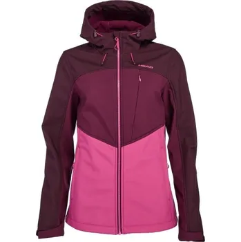 Dámská móda Dámská softshellová bunda Head ELIDA S Vínová, Růžová