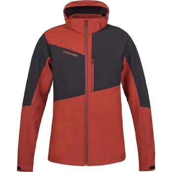 Pánská móda Pánská softshellová bunda Hannah DENIZ L Červená, Černá