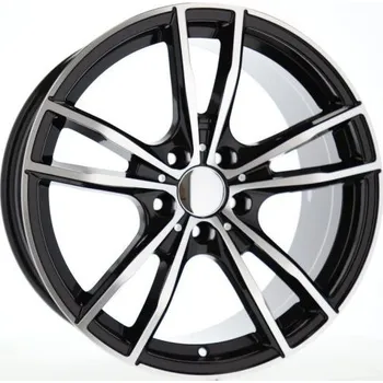 Disk Alu kola Racing Line A5588, 19x8 5x112 ET27, černá + leštění