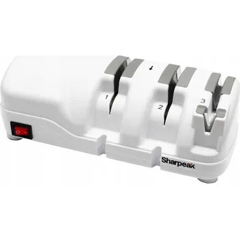 SHARPEAK Elektrická Brousek na nože 3 stupně Diamantová Bezpečná