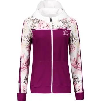 Dámská mikina Dámská mikina na zip premium ALTISPORT VOJ/ALW008MI02 VÍNOVÁ XXXL