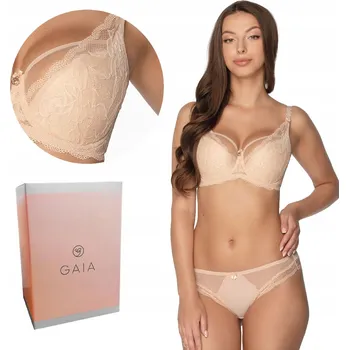 Dámské spodní prádlo Gaia podprsenka polovyztužená béžová velikost 70H