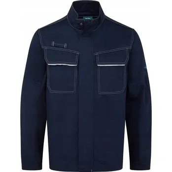 Moto oblečení Ohnivzdorná bunda Bizweld Work FR vel. XL Tmavě modrá R