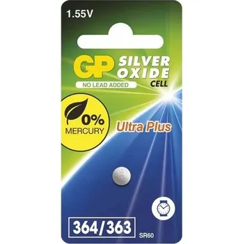 Článková baterie Stříbrná baterie GP SR66