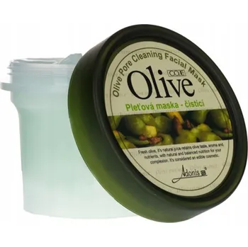 Pleťová maska Adonis Čisticí pleťová maska s olivovým olejem 120g