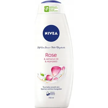 Koupelová kosmetika NIVEA ROSE ALMOND OIL Gel sprchový gel s mandlovým olejem 750 ml