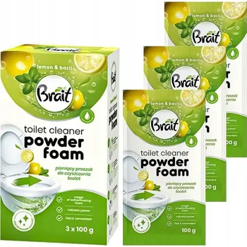 WC čistič Brait čisticí prášek na WC 0,3l
