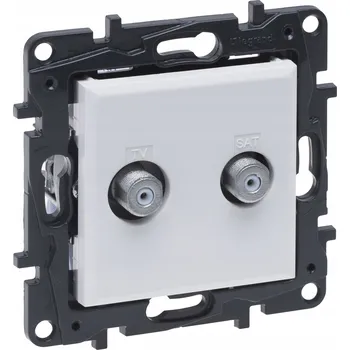 Elektrická zásuvka Anténní zásuvka nástěnná Legrand bílá