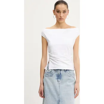 Pánské tričko Tričko Abercrombie & Fitch KI139.5576.100 bílá 00X, vel. M