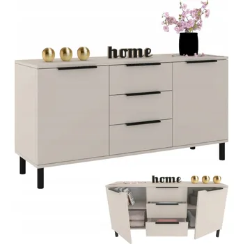 Komoda Komoda Krak Meble 150 x 40 x 76 cm kašmírová matná