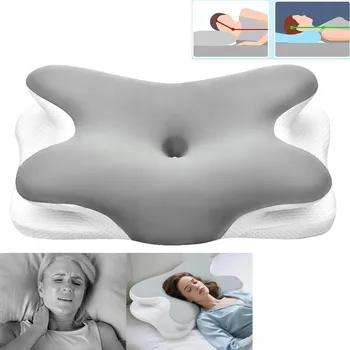 Polštář ORTOPEDICKÝ POLŠTÁŘ PRO SPANÍ NA BŘICHU, ZÁDECH I BOKU, PROFILOVANÝ