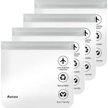 Kosmetická taška AUCUU Průhledná Cestovní Kosmetická Taška Vodotěsná