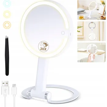 Zrcadlo Stojací zrcadlo bílé MOMOKUBA