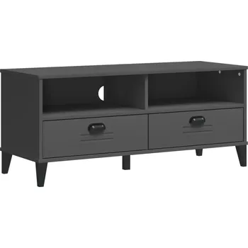 Televizní stolek VidaXL TV stolek VIKEN, antracitová